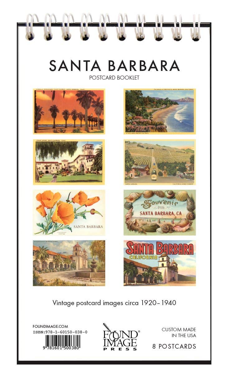 Santa Barbara Postcard Booklet