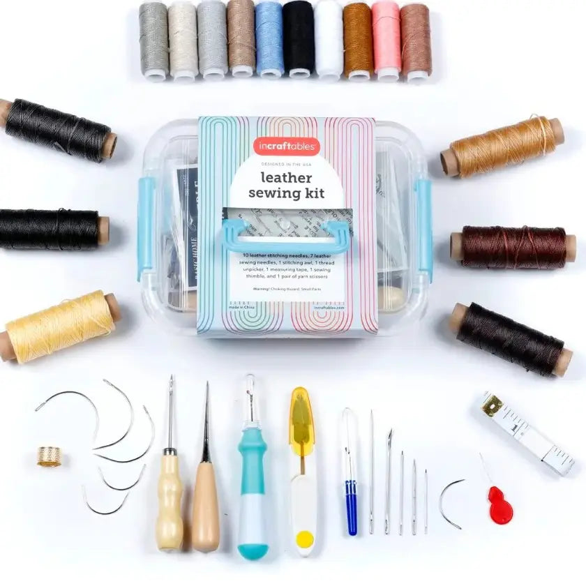 Leather sewing kit - Incraftables