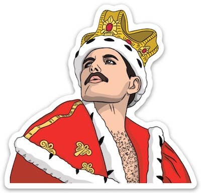 Freddie Die Cut Sticker
