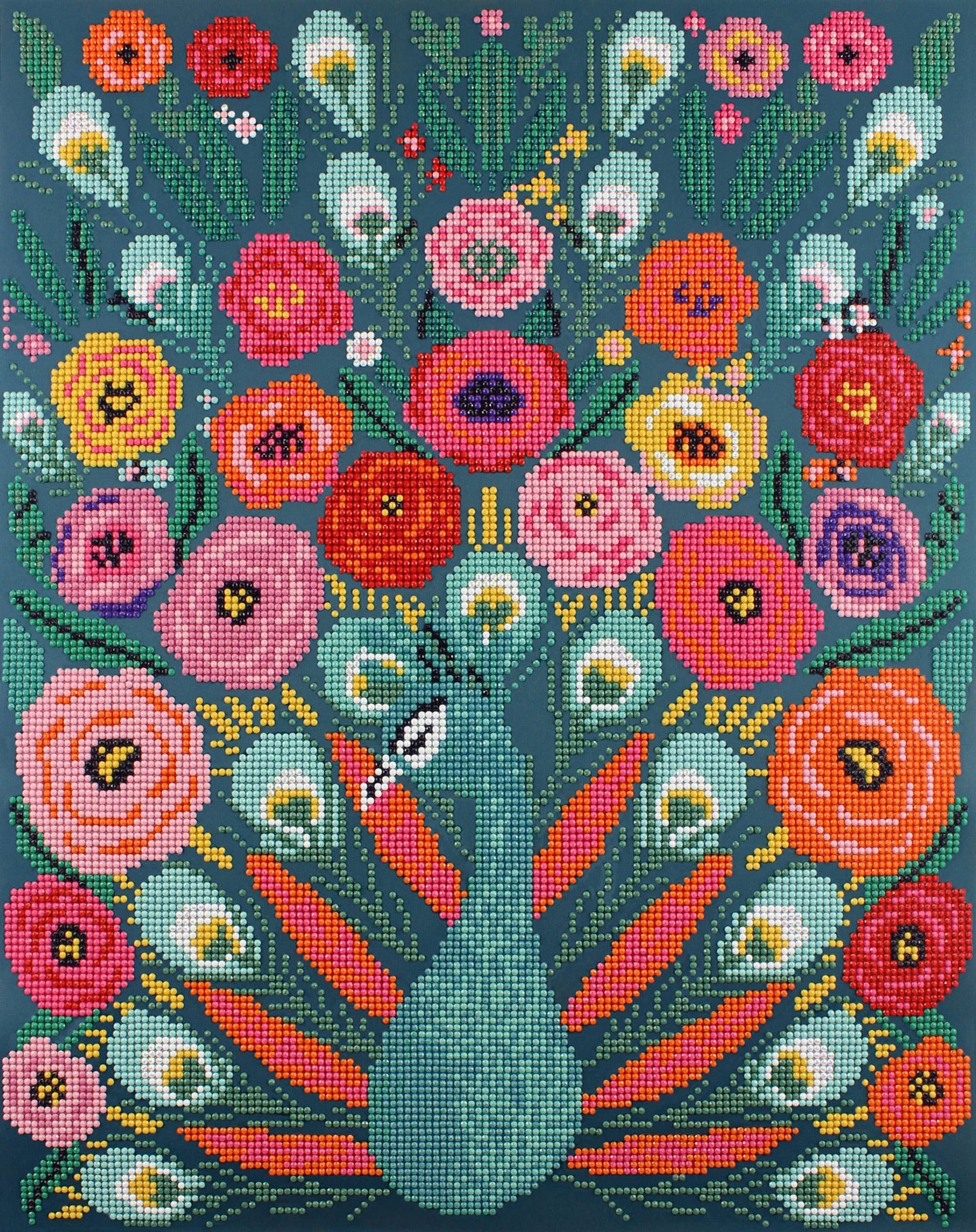 Fabulous Feathers Peacock Diamond Painting Kit