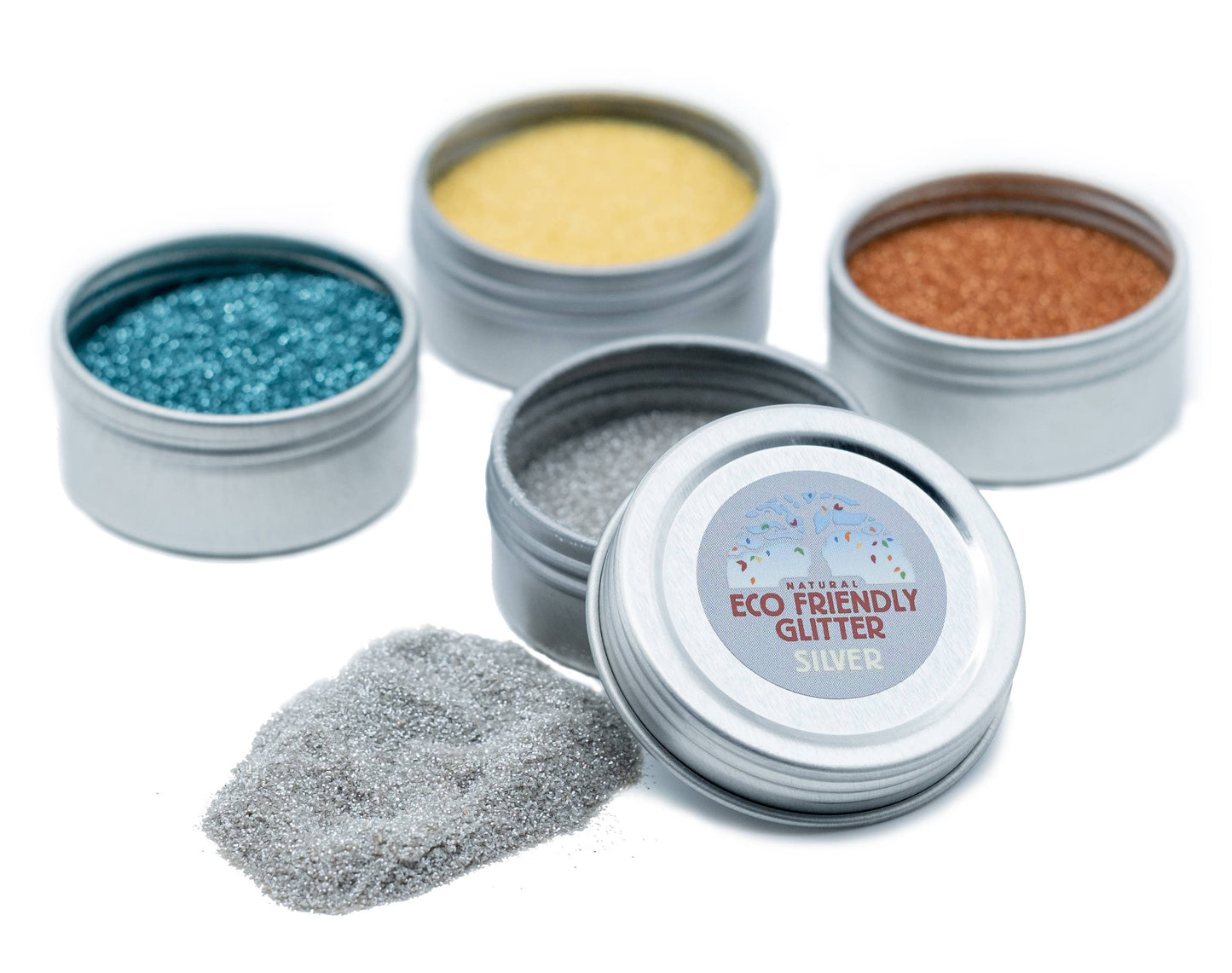 Eco-friendly Cosmetic Glitter: Silver
