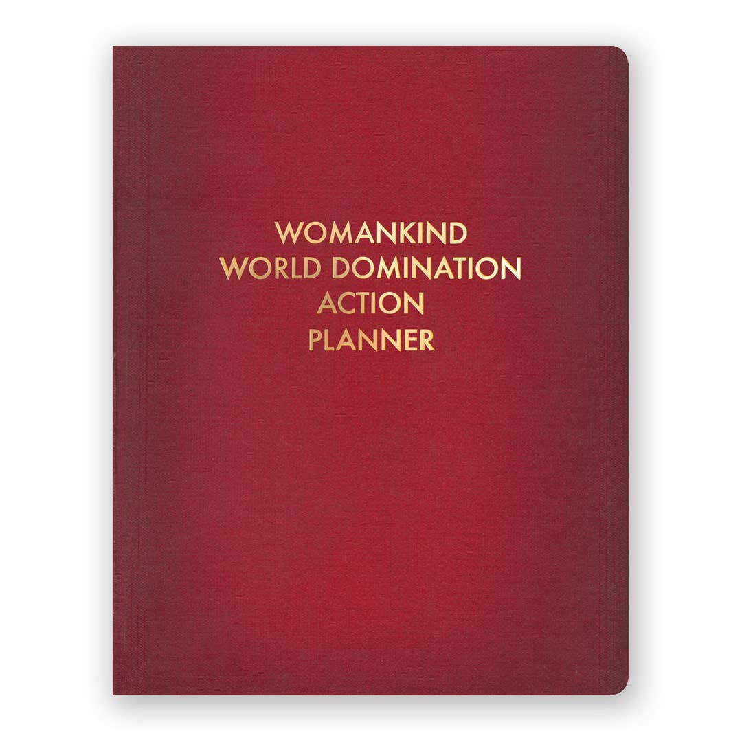 Womankind World Domination Action Planner Journal