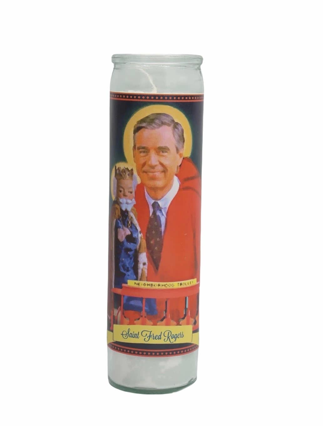 Mr. Rogers Devotional Prayer Saint Candle