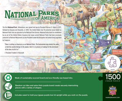 Signature - USA National Parks 1500 Piece Puzzle