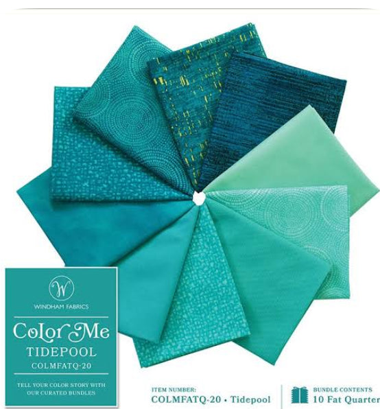 Color me -  fabric bundle