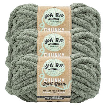 Lion Brand Yarn AR Workshop Chunky Knit: Mocha