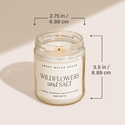 Sweet Water Decor-Salt and Sea 9 oz Soy Candle