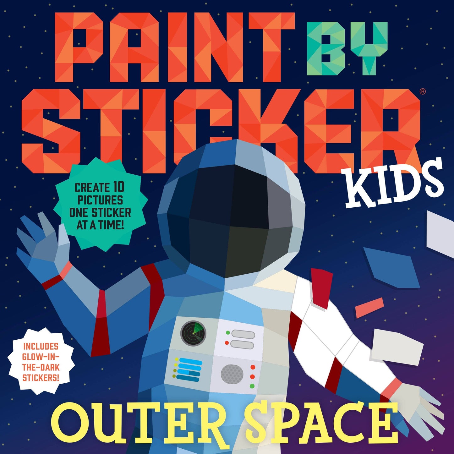 Paint by Sticker: Outer Space