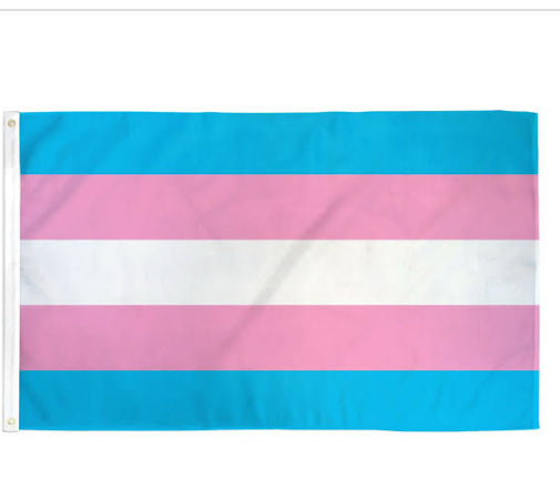 Pride Flag  & Transgender flag