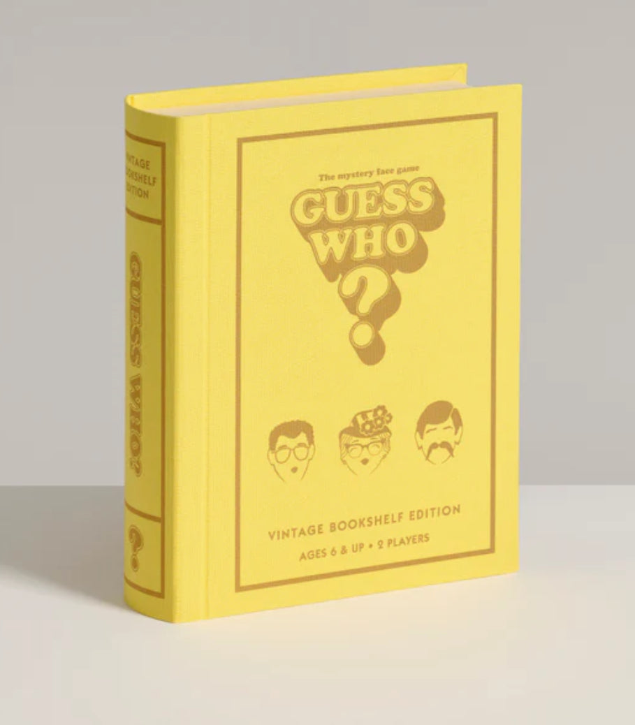 Guess Who? Vintage Bookshelf Edition