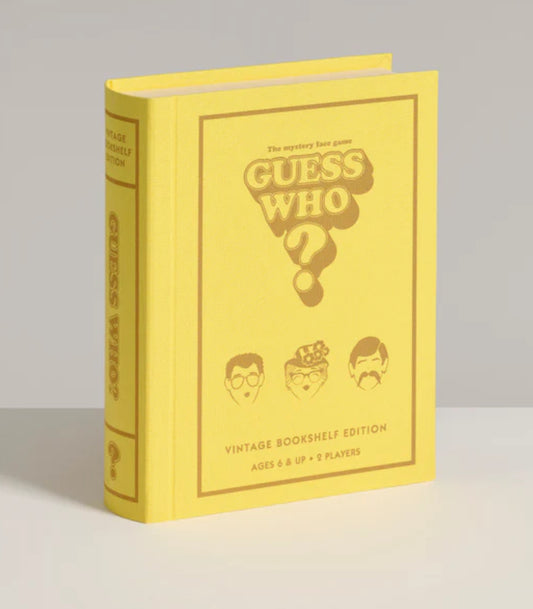 Guess Who? Vintage Bookshelf Edition