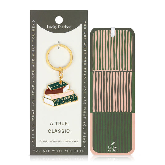 Booklover's keychain - Classic