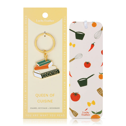 Booklover's keychain - Cooking