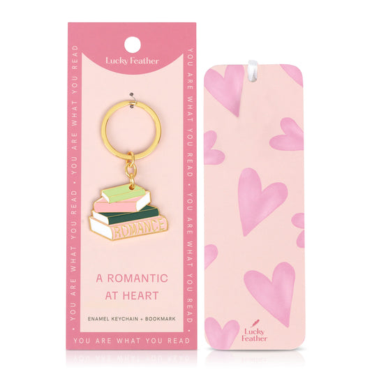 Booklover's keychain - Romance