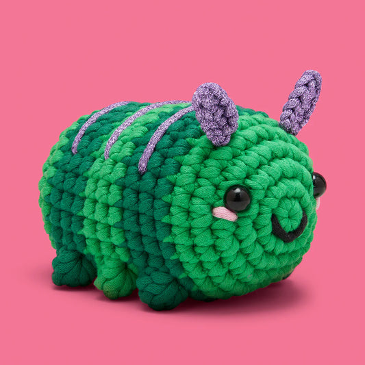 Carl the Caterpillar -The Woobles Crochet Kit
