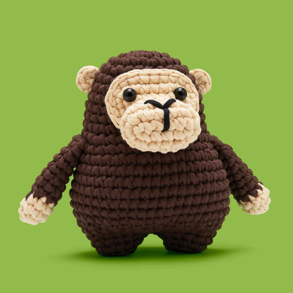 Coco The Ape - The Woobles Crochet Kit