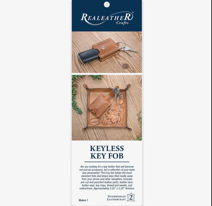 Keyless Key Fob - Realeather Crafts