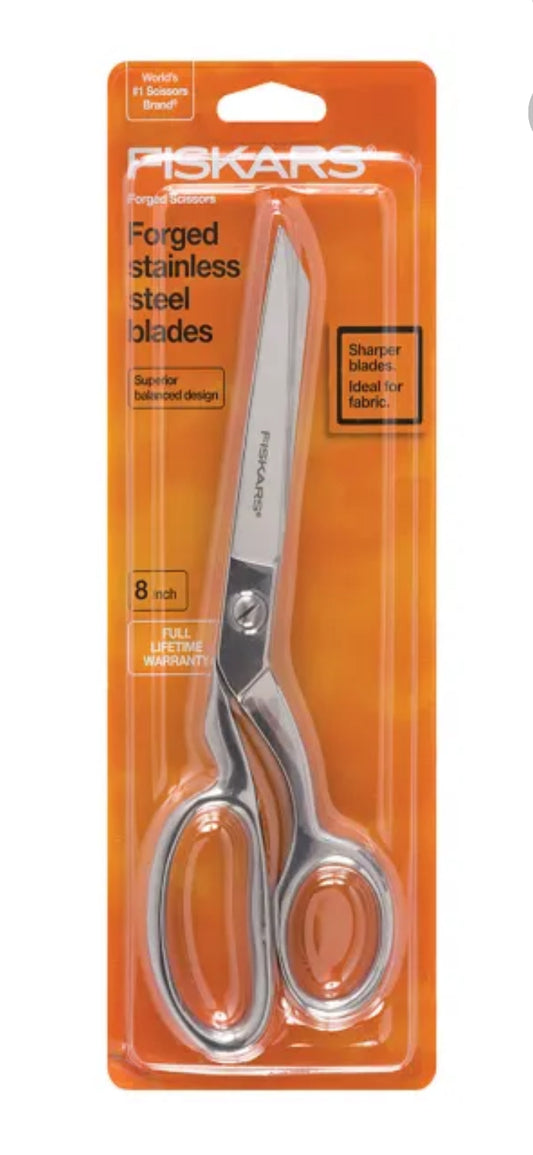 Fiskars - Scissors Fabric Tissue 8in.