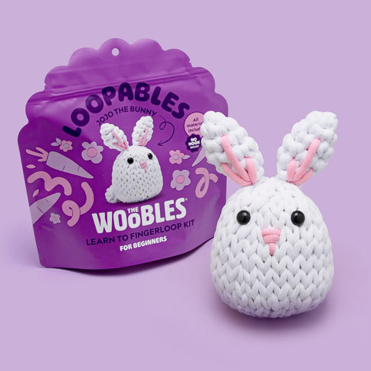 Jojo the Rabbit Loopable -Fingerloop Crochet
