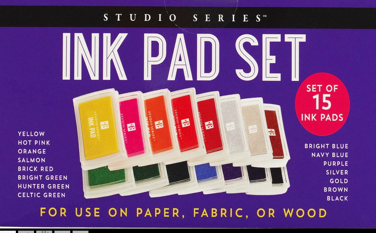 Studio Series Ink Pad Set
