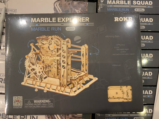 3D Wooden Puzzle - Marble Explorer