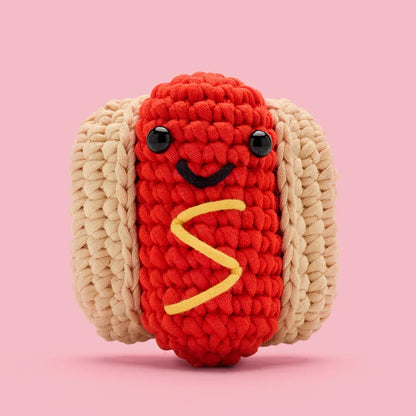 Frank The Hot Dog - Wooble Crochet Kit