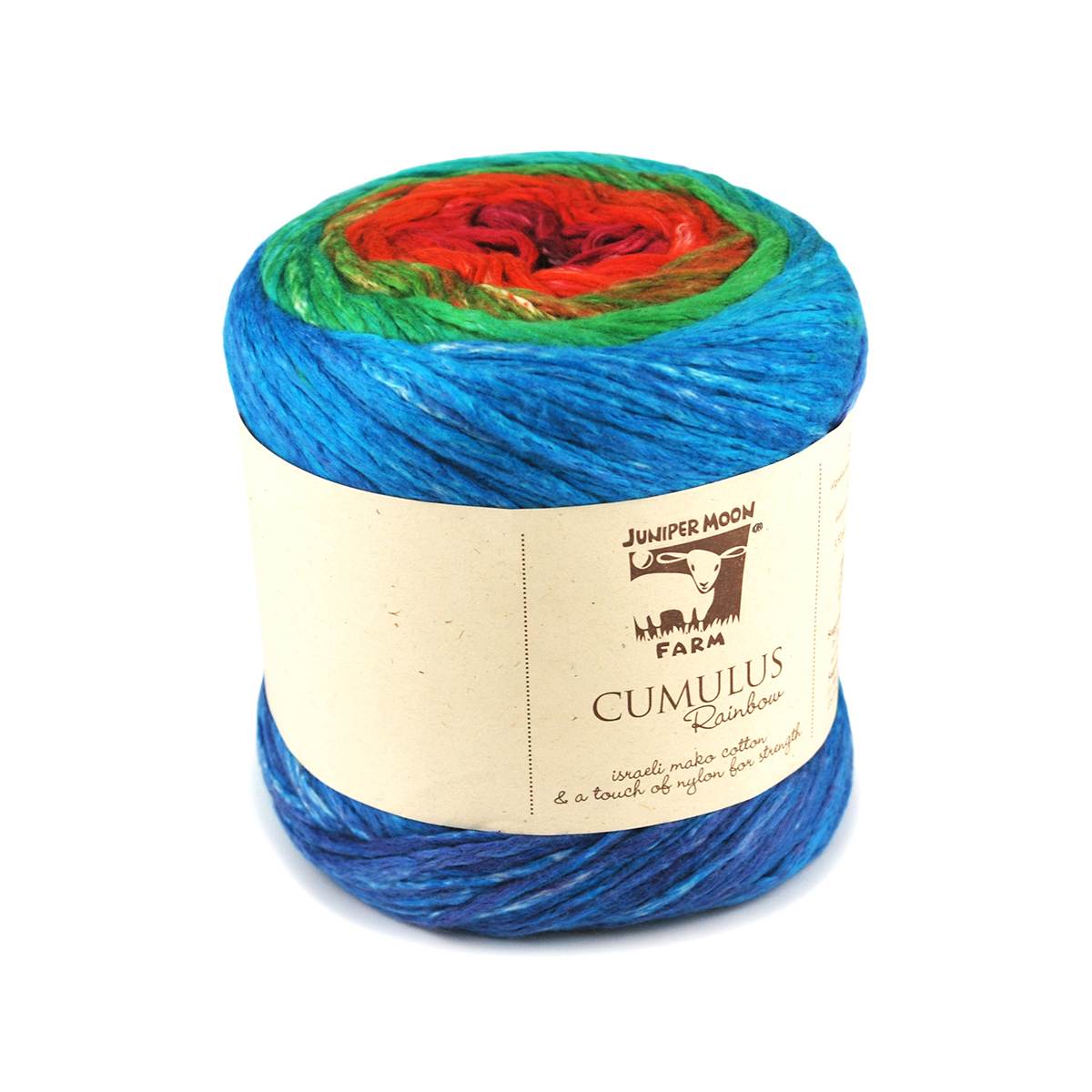 Juniper Moon Yarn: Cumulus Rainbow