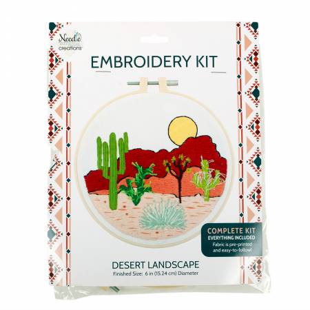 Desert 6" Embroidery Kit
