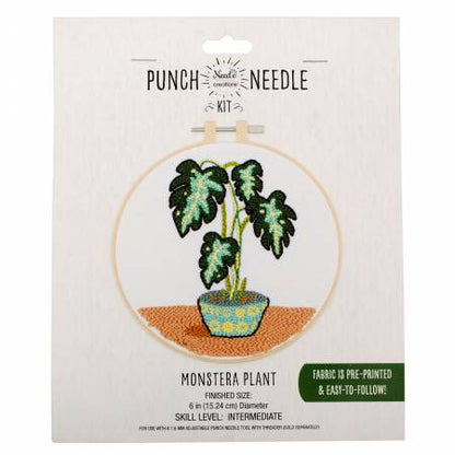 Punch Needle Kit - Monstera