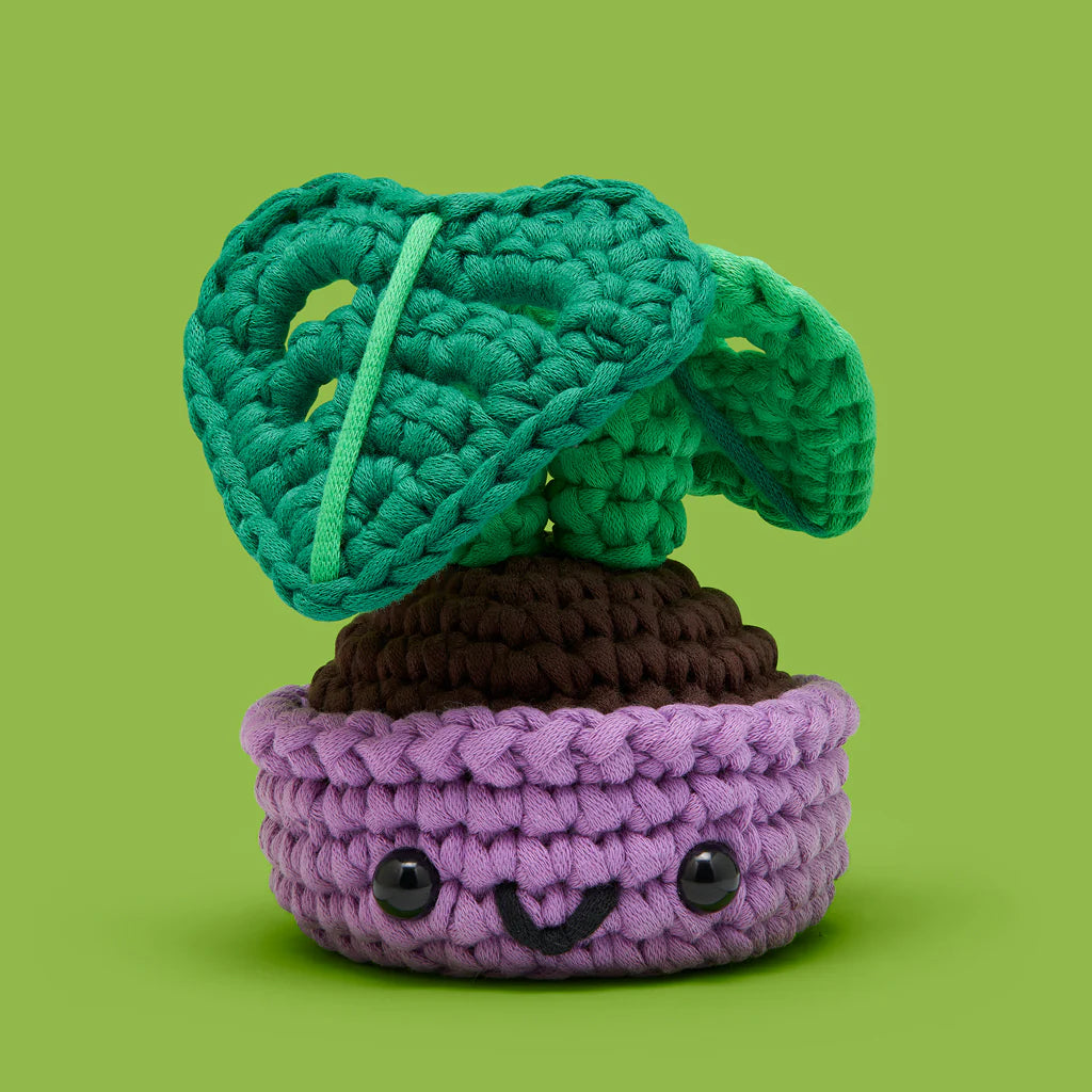 Ophelia The Monstera - The Woobles Crochet Kit