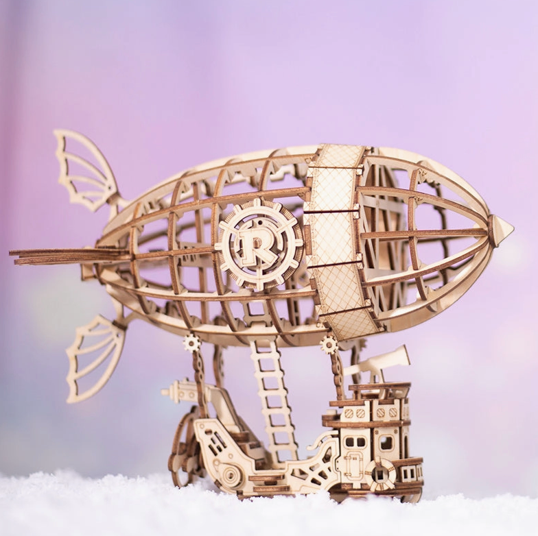 3D Wooden Puzzle - Airship