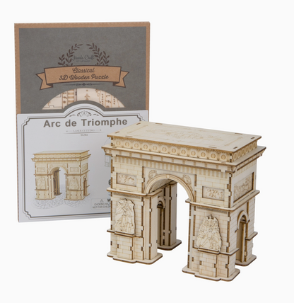 3D Wooden Puzzle - Arc de Triomphe