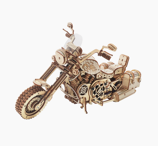 3D Woden puzzle - Cruiser Motorcycle