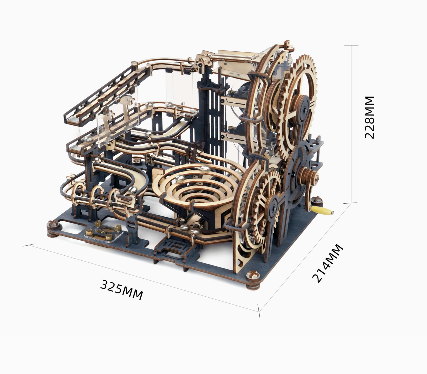 3D Wooden Puzzle - Marble Night City