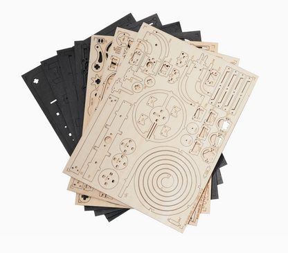 3D Wooden Puzzle - Marble Night City