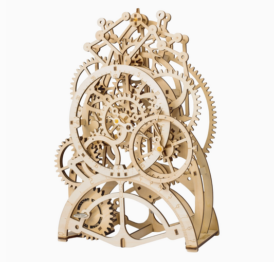 3D Wooden Puzzle - Pendulum Clock