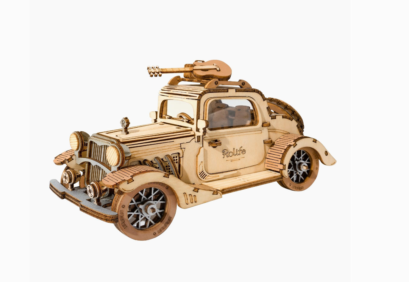 3D Wooden Puzzle - Vintage Car