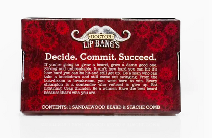 Beard and Stache Comb