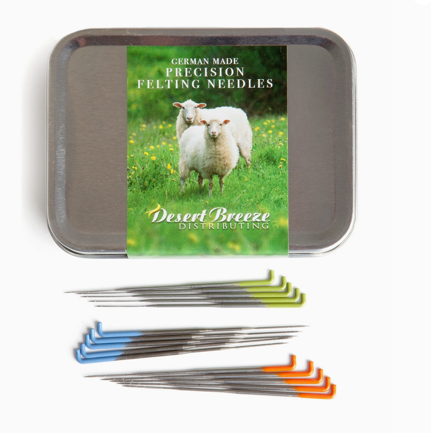 Complete Needle Felting Set with Tin