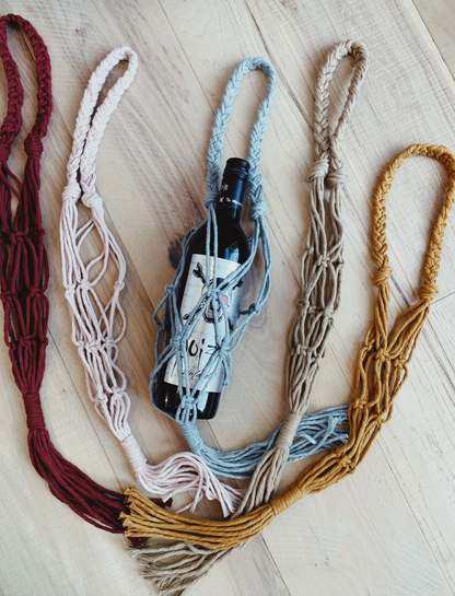 DIY Macrame Wine Tote Kit