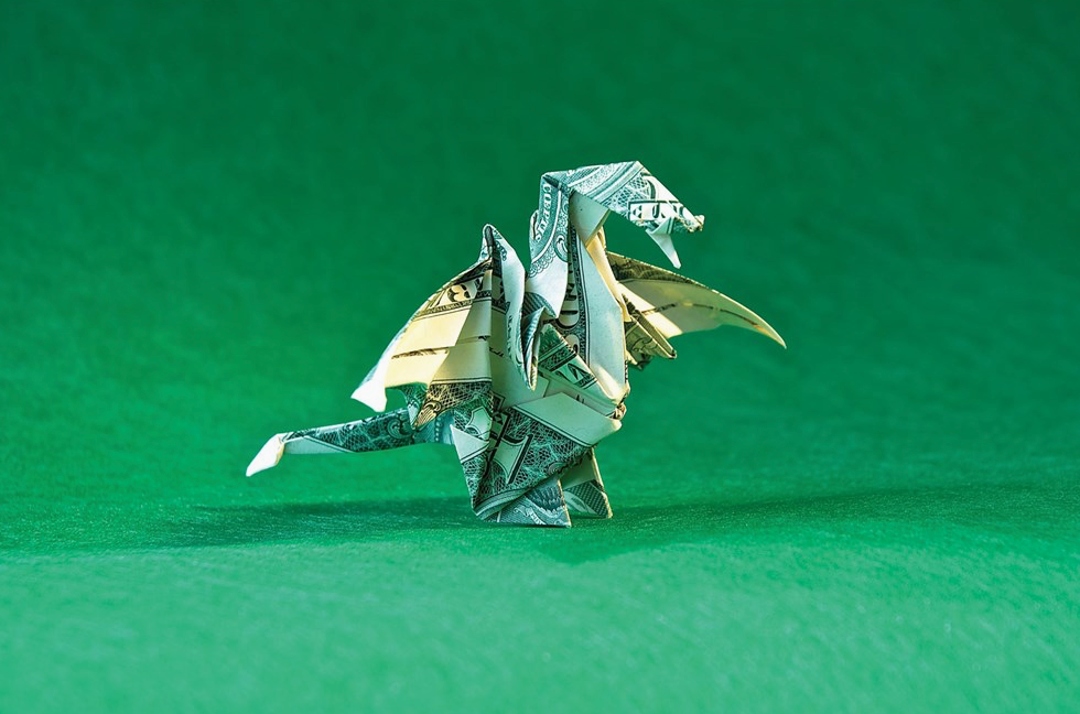 Dollar Origami