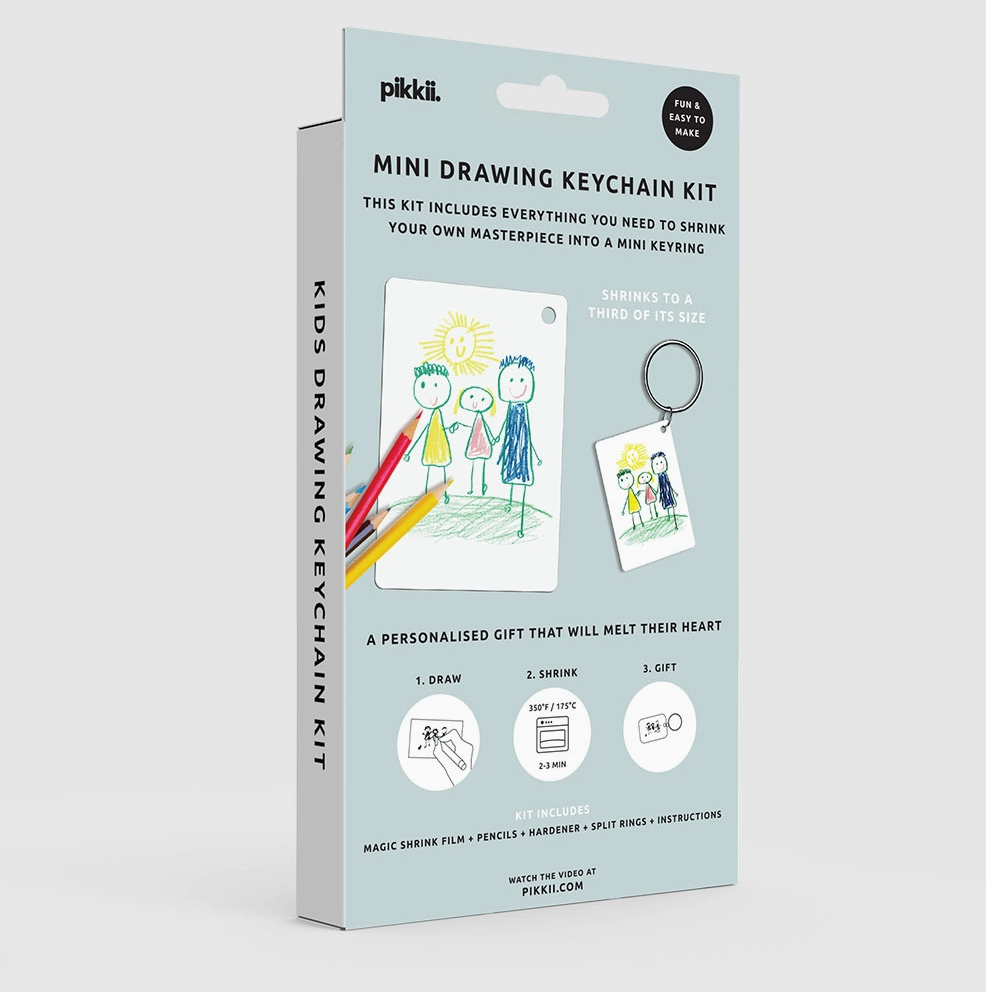 Drawing Shrink Keyring