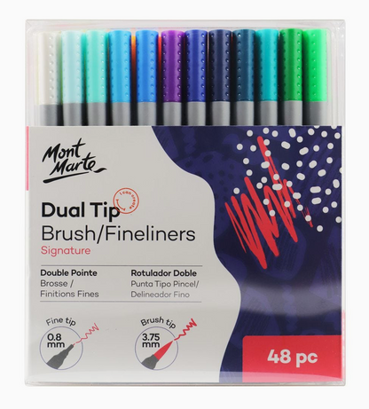 Dual Tip Brushes/ FineLiners