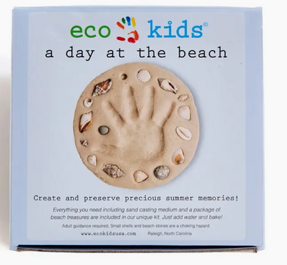 Eco-kids A Day at the Beach - Handprint