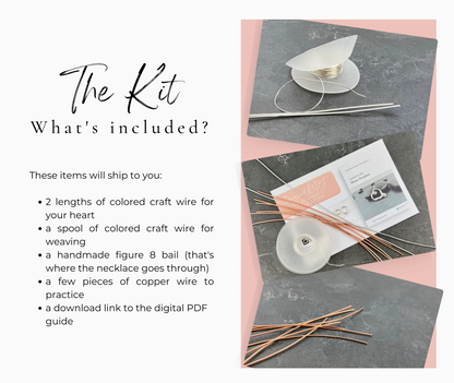 Entangle Co - Heart Pendant Kit