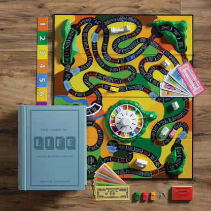 The Game of Life Vintage Bookshelf Addition