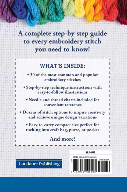 Hand Embroidery - Stitches at a Glance