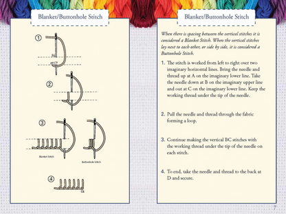 Hand Embroidery - Stitches at a Glance