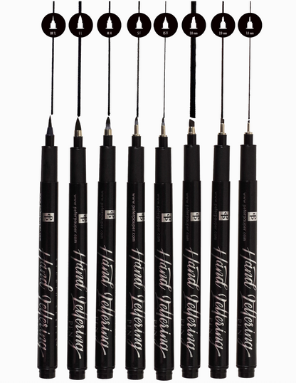 Hand Lettering Pens