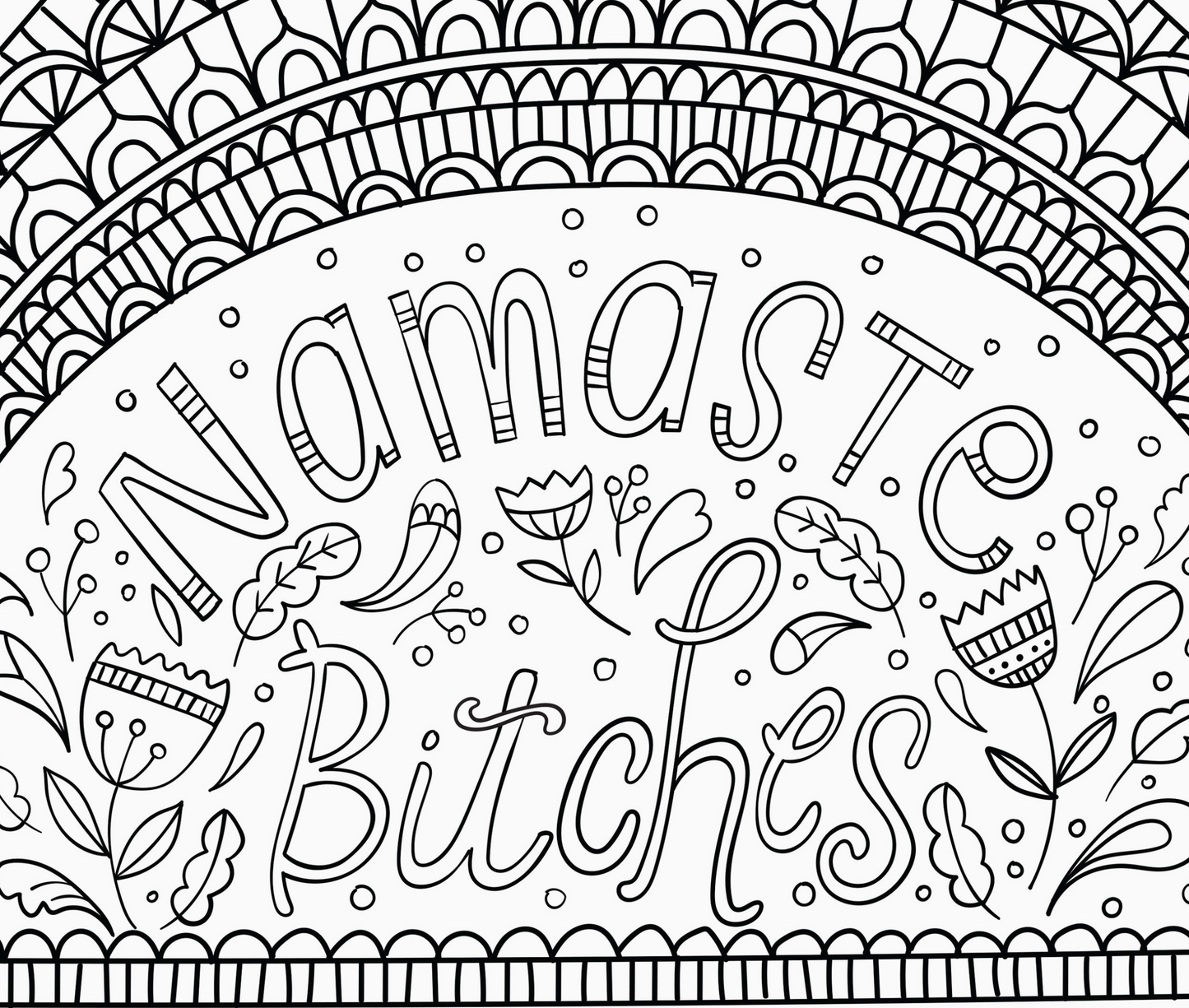 Inner F*king Peace Coloring Book